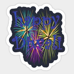 Happy Diwali Festival Of Light Over Dark Celebration 4 Sticker